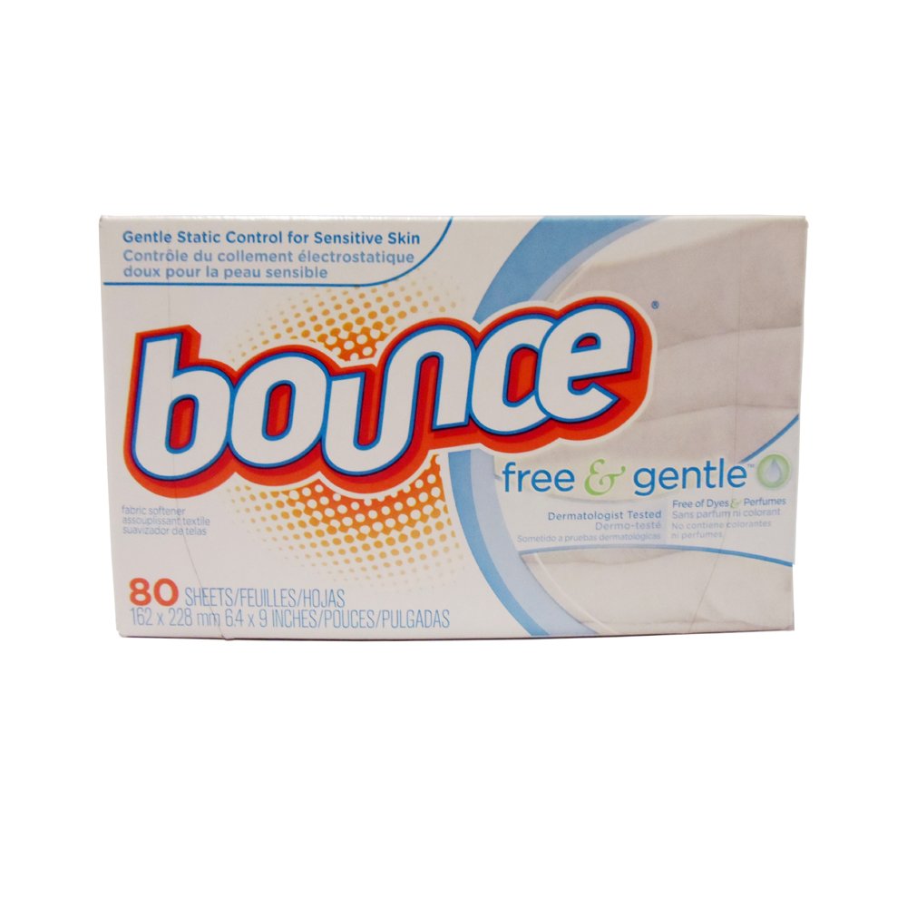 Bounce Fabric Softener Sheets, Free Trial, 80 Sheets for Allergy Sufferers, Laundry Room Use
| Bounce Fabric Softener S